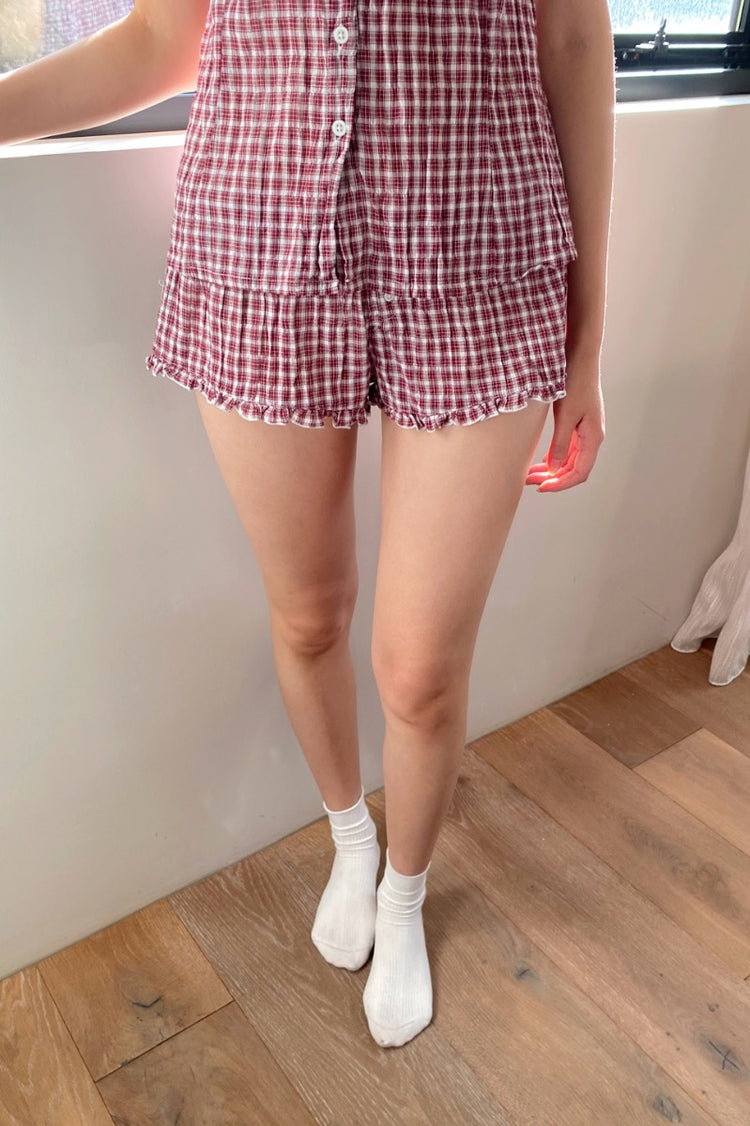 Aimee Plaid Shorts | Aimee Plaid Shorts