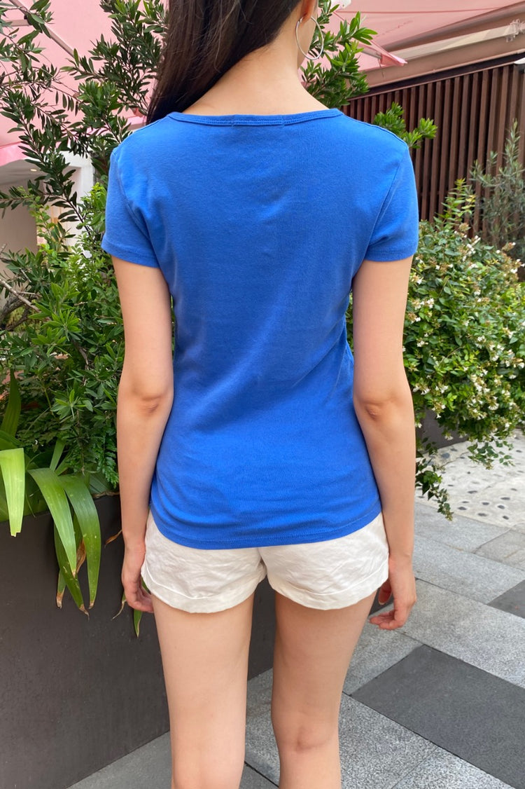 Safiya Top | Cobalt Blue / XS/S