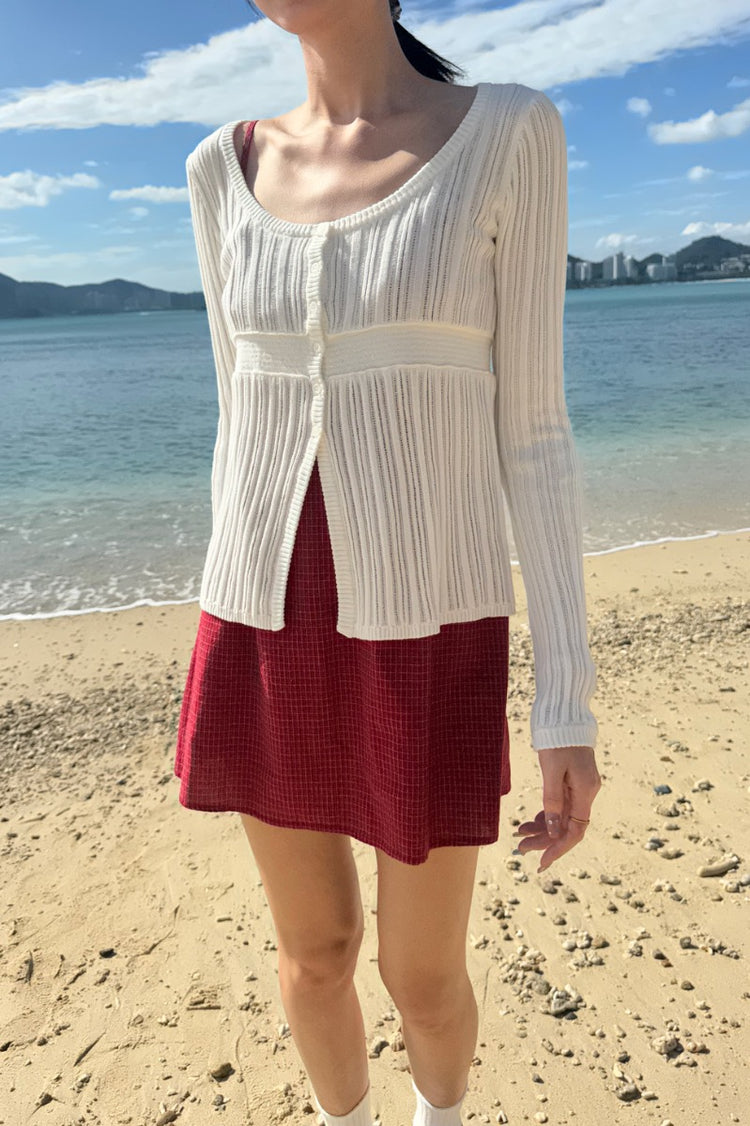 Nikki Sweater | White