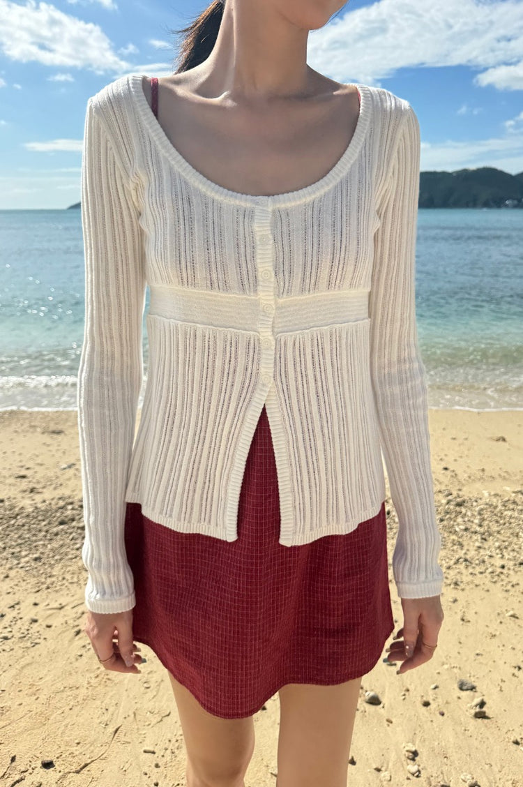 Nikki Sweater | White