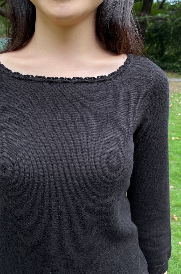 Stella Sweater | Black / XS/S