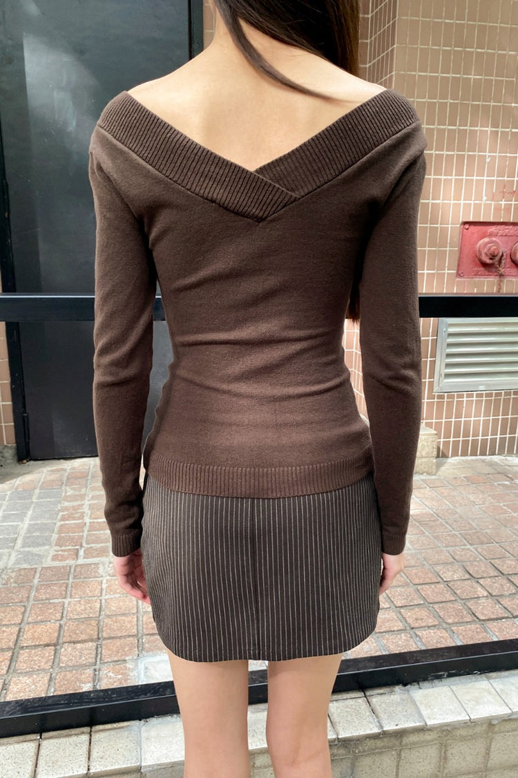 Amira Sweater | Brown / XS/S