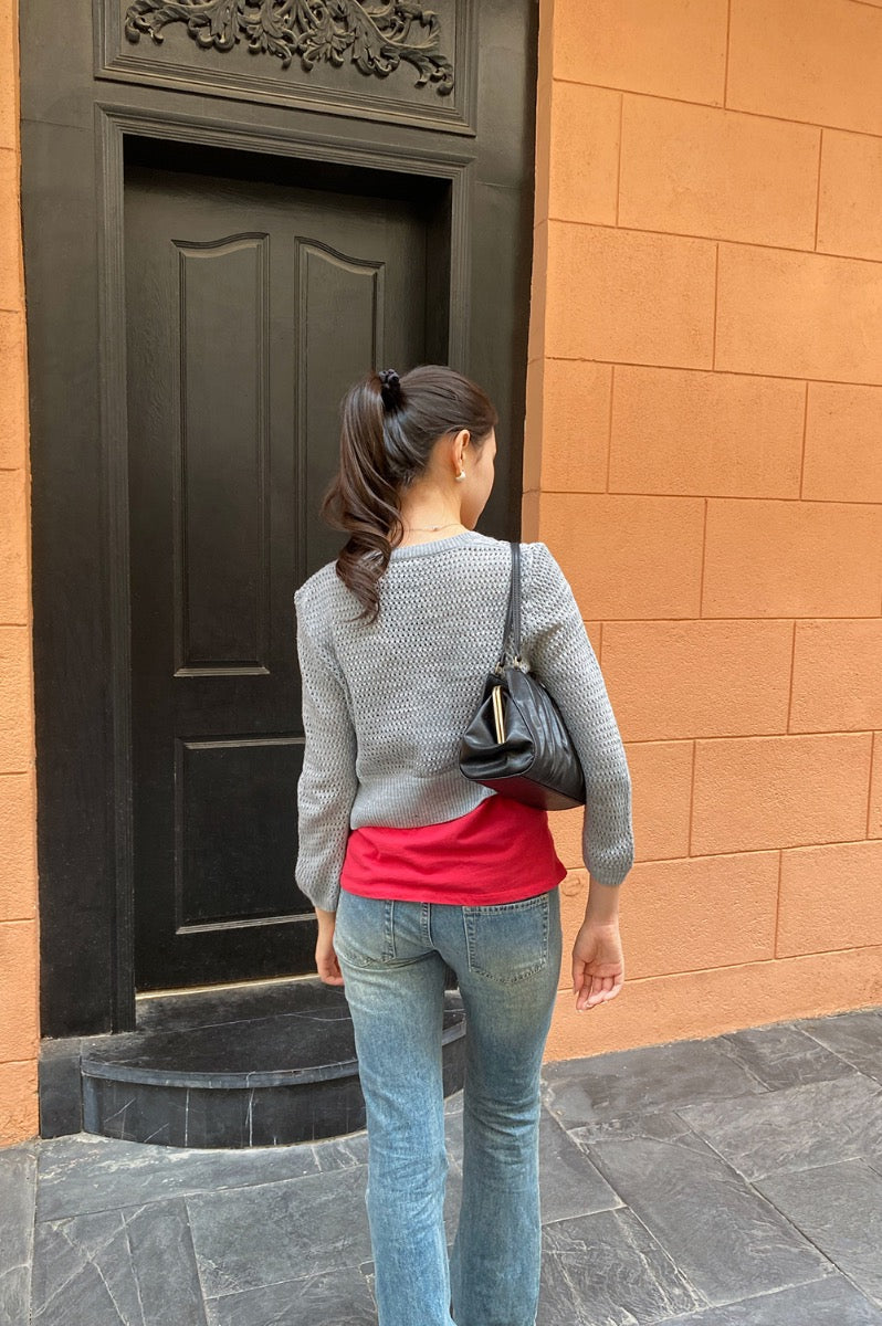 Astrid Cardigan | Heather Gray / XS/S