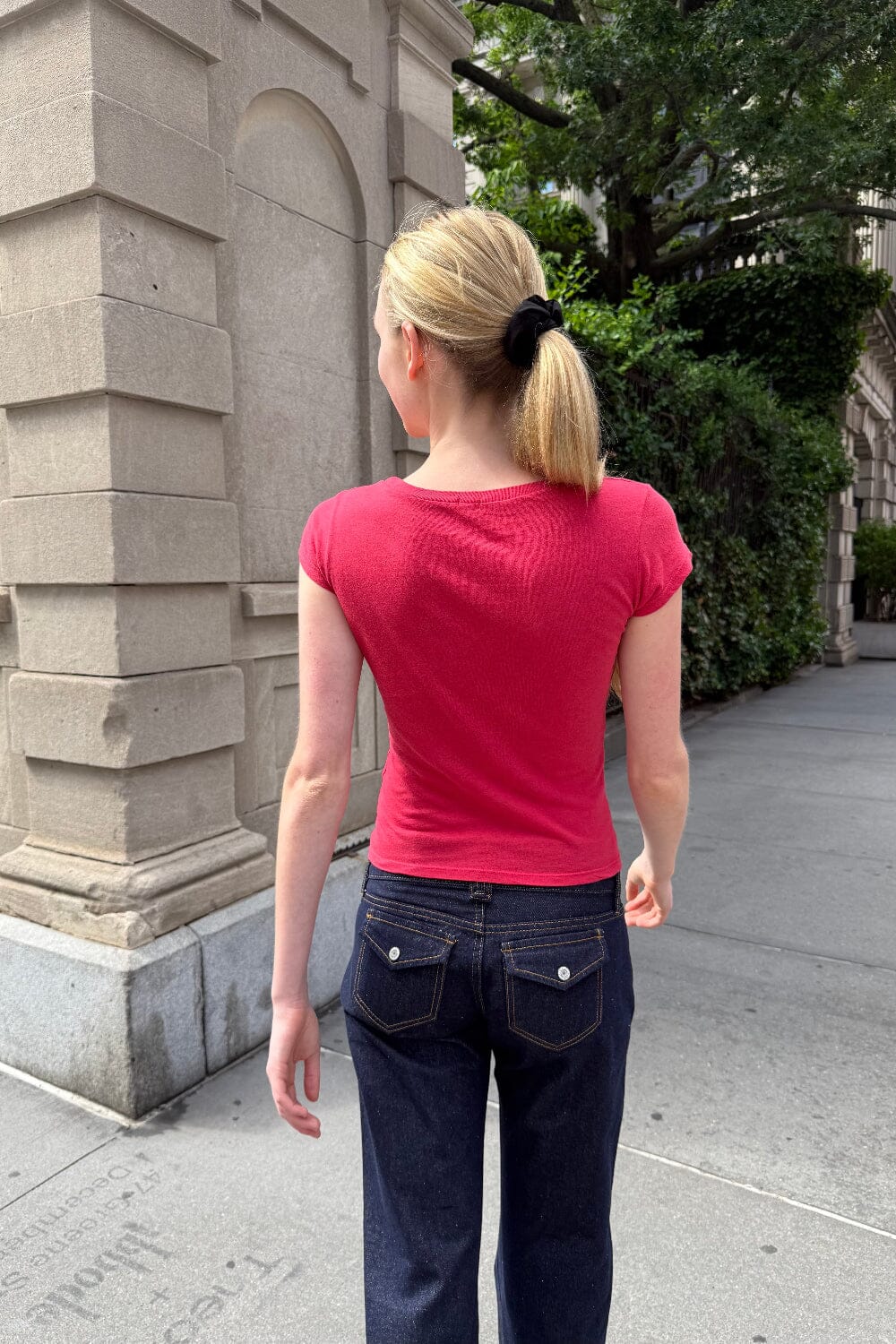 Chloe Top | Viva magenta / XS/S