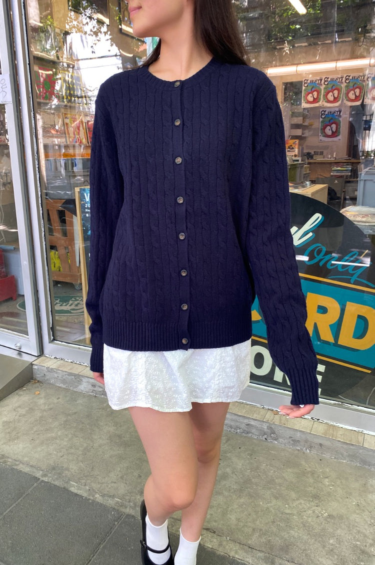 Agnes Sweater | Navy Blue