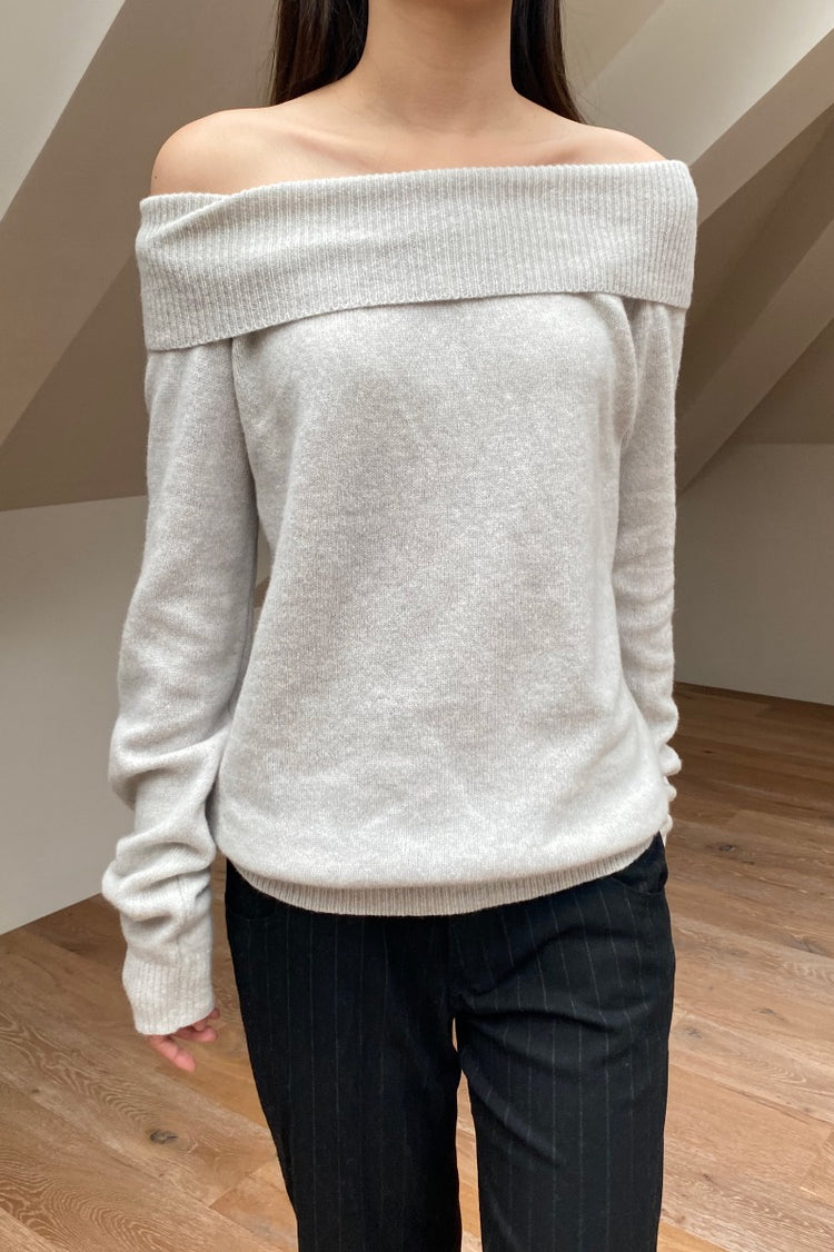 Daniela Sweater | Silver Grey