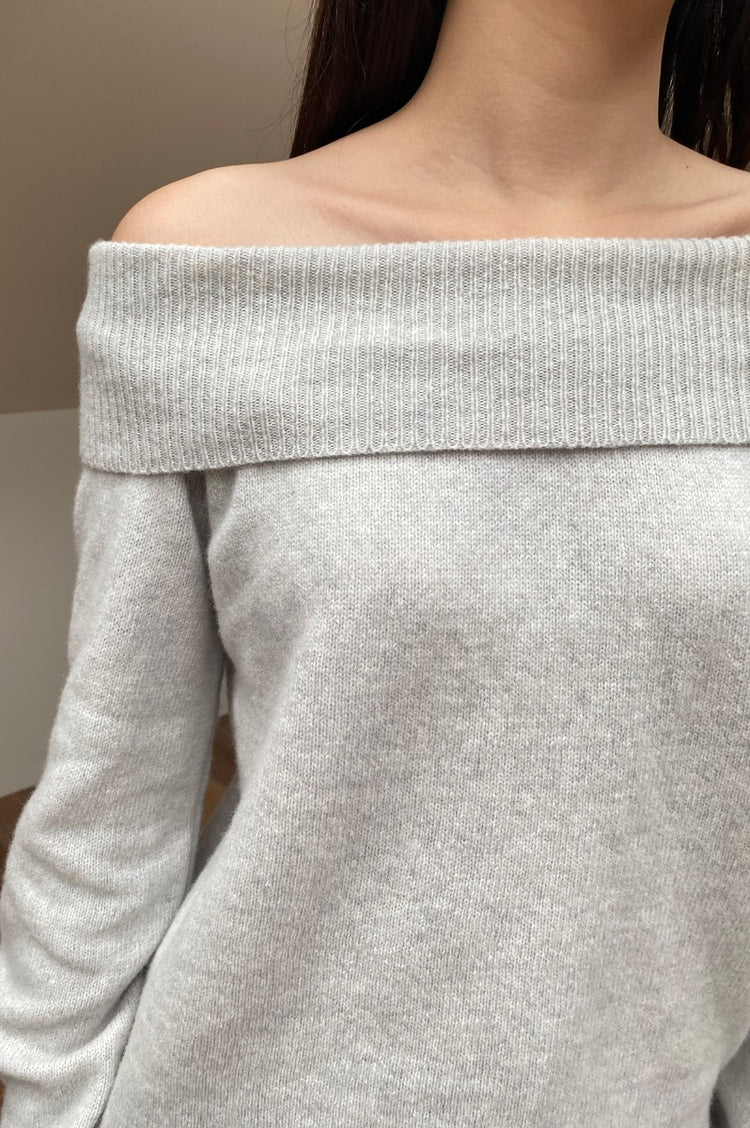 Daniela Sweater | Silver Grey