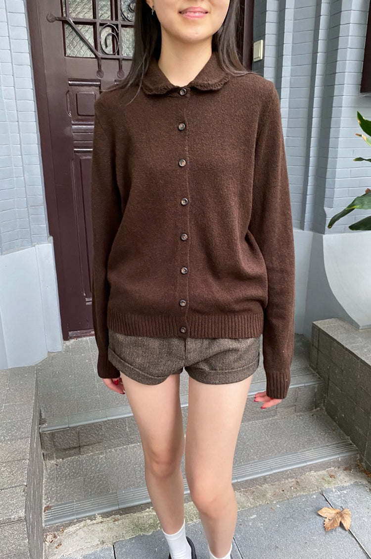 Amalie Cardigan | Brown / XS/S