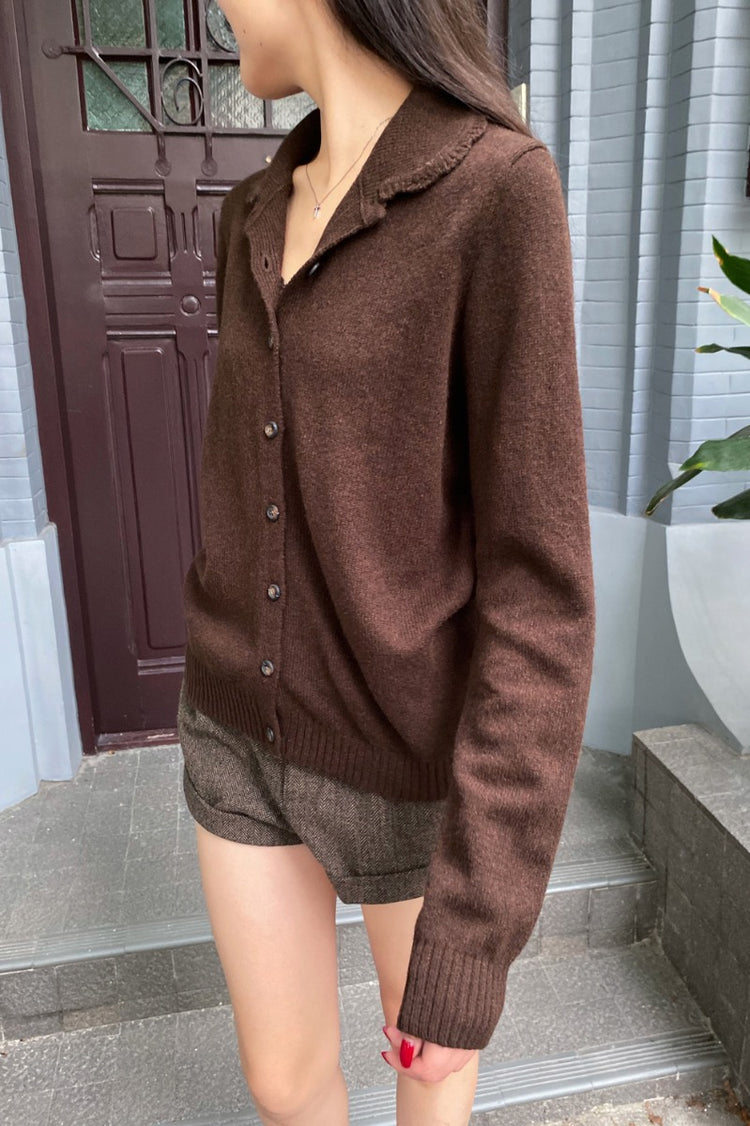 Amalie Cardigan | Brown / XS/S