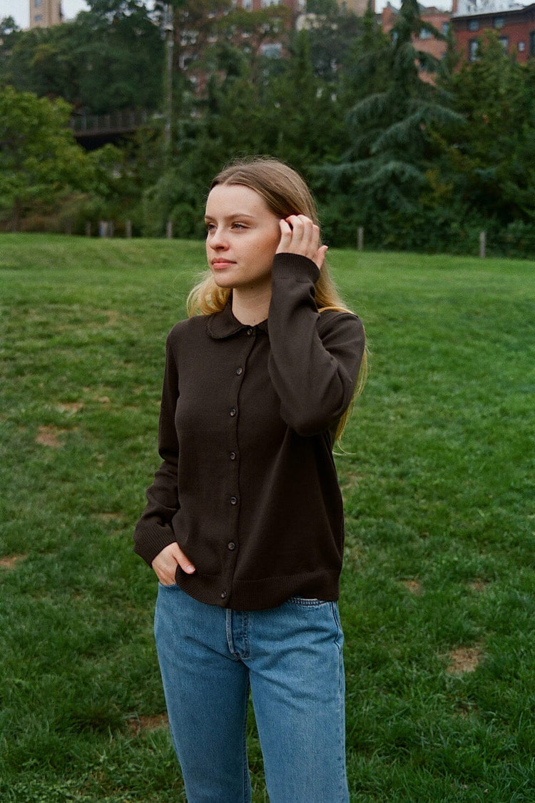 Amalie Cardigan | Brown
