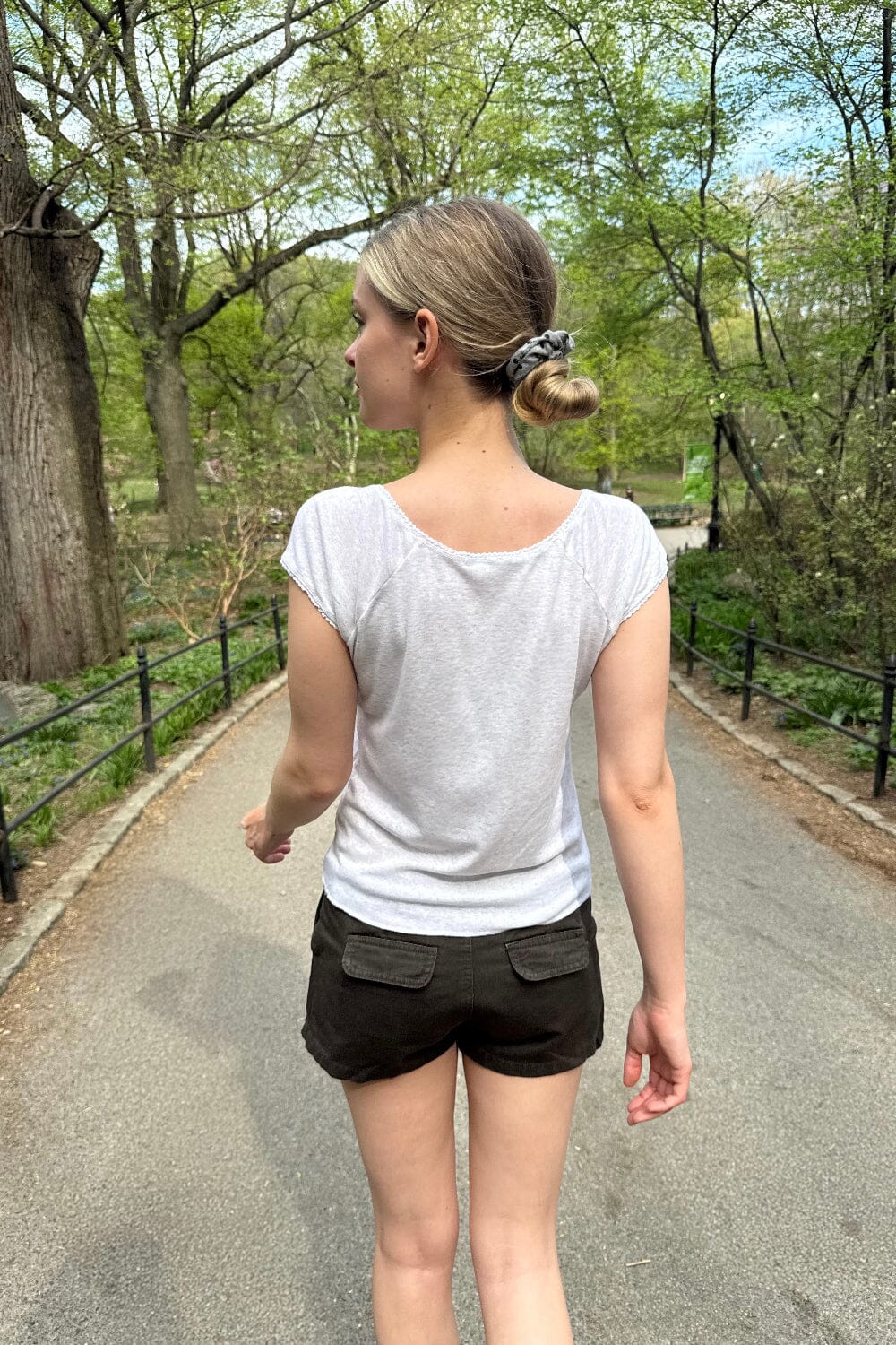 Noa Top | Light Heather Grey / XS/S