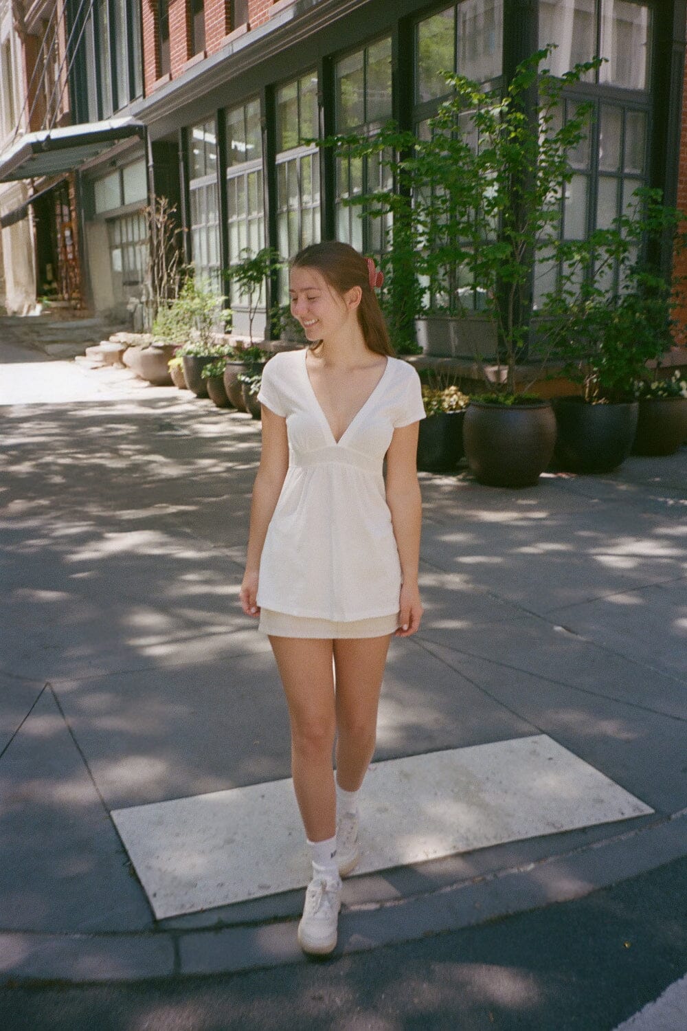 Naia Top | White / XS/S