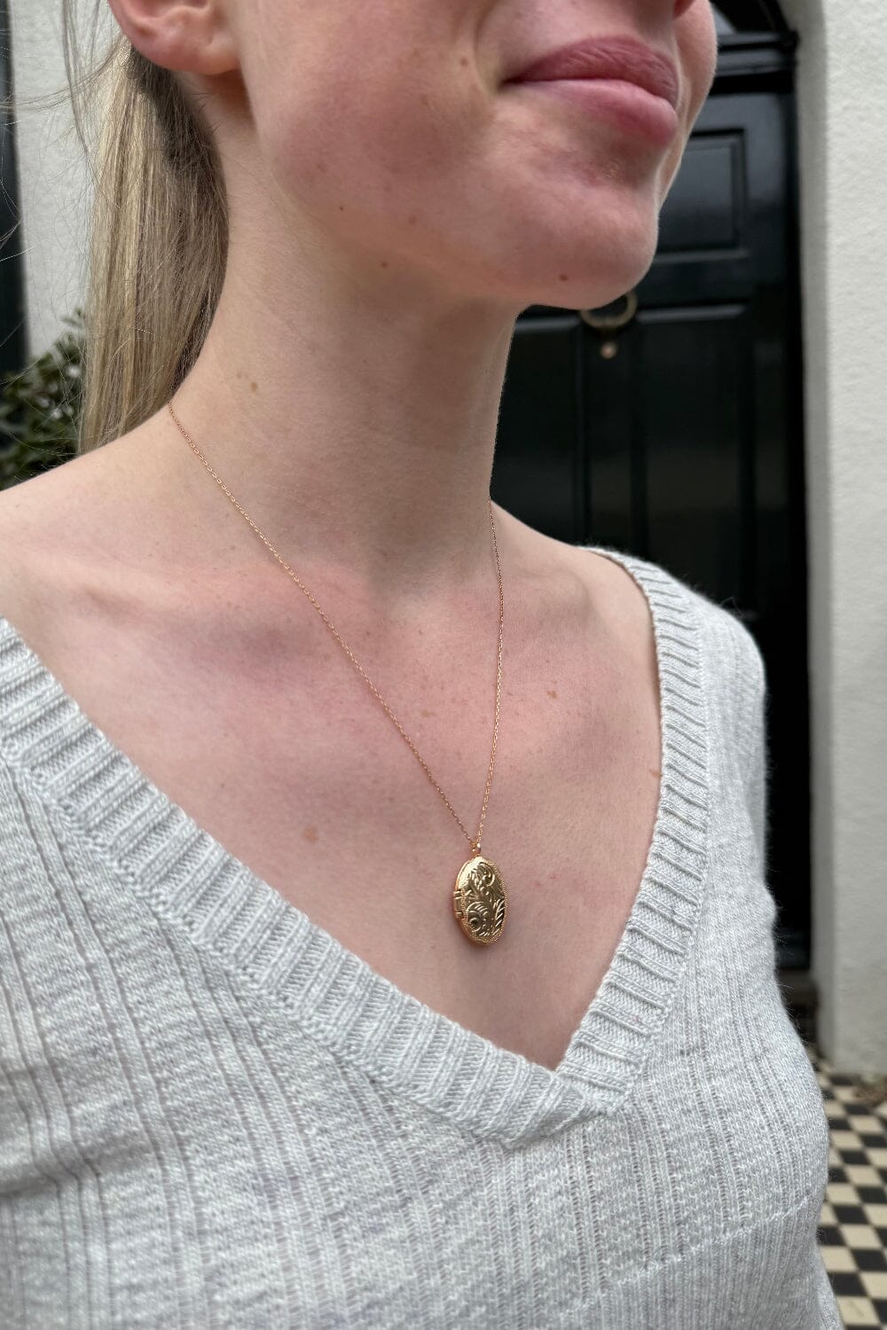 Gold Charm Necklace | Gold