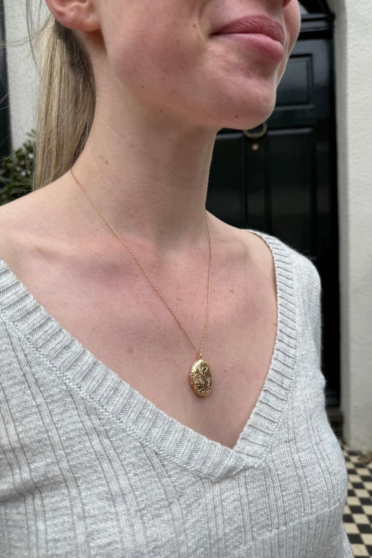 Gold Charm Necklace | Gold