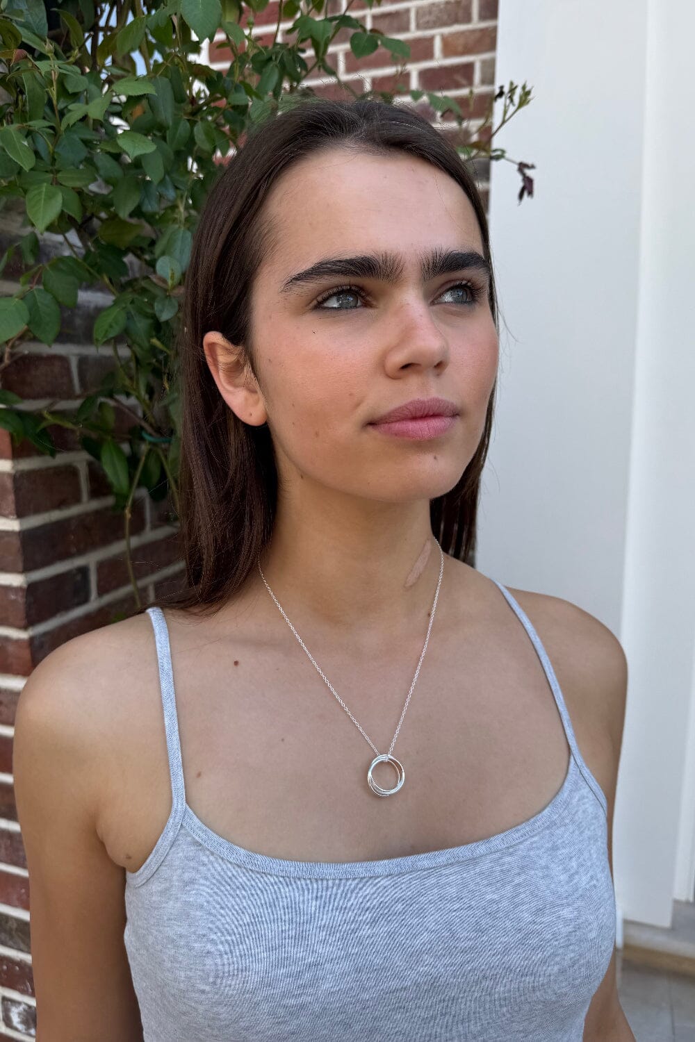 Double Ring Necklace | 