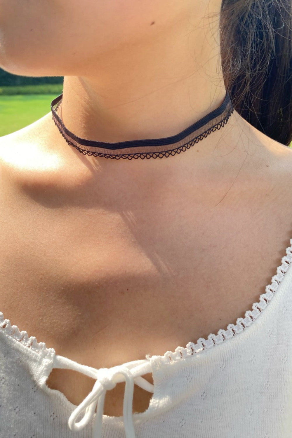 Lace Choker | Black