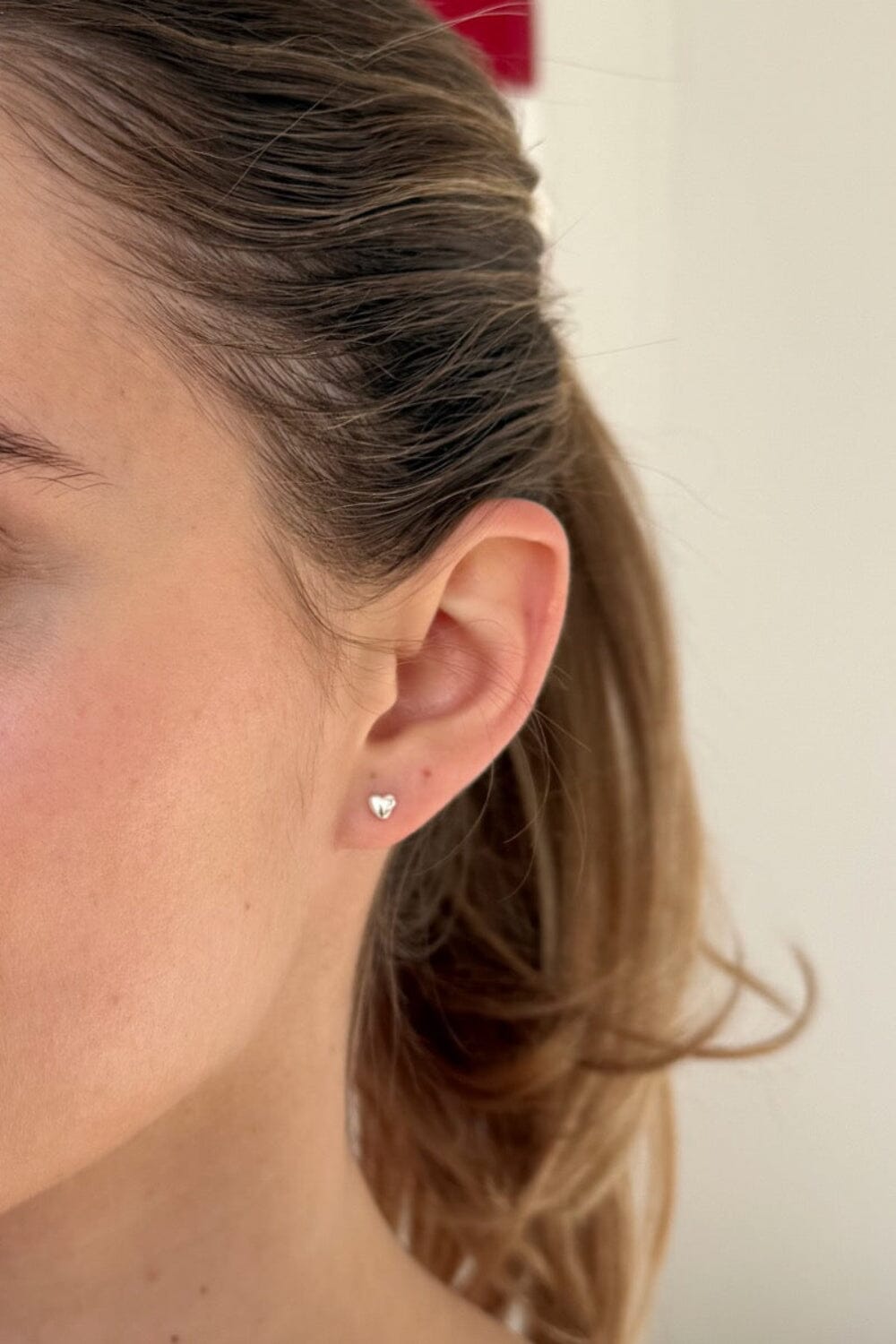 Heart Earrings | Silver