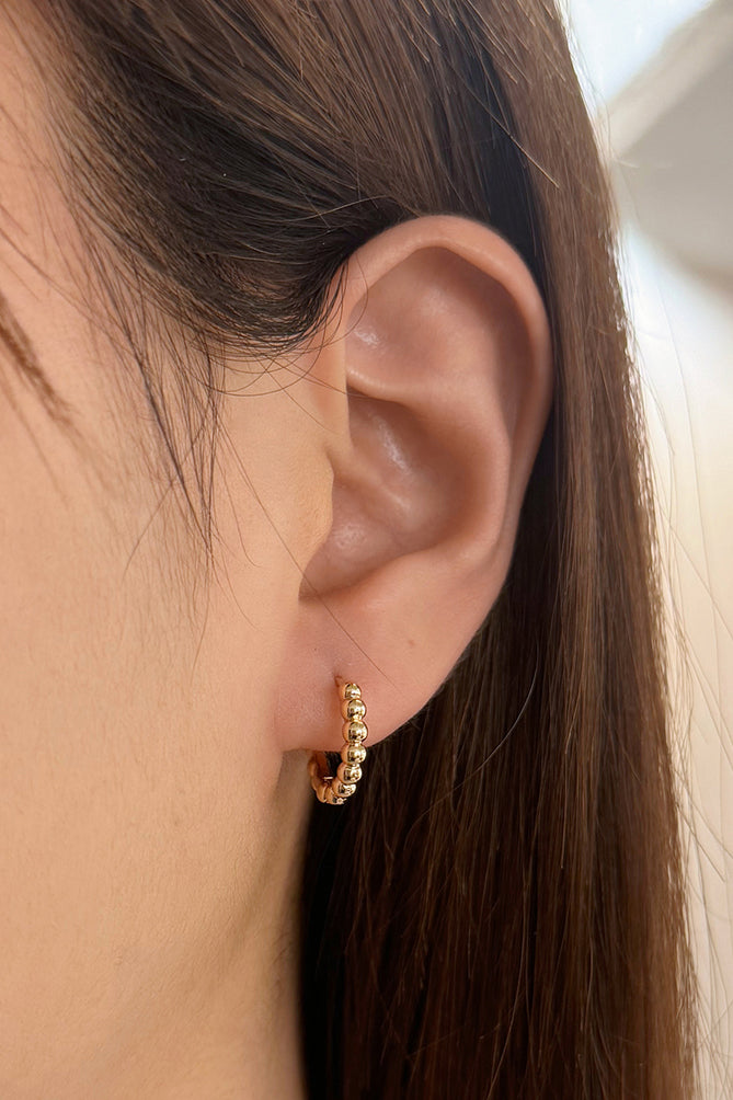 Hoop Earrings | Gold