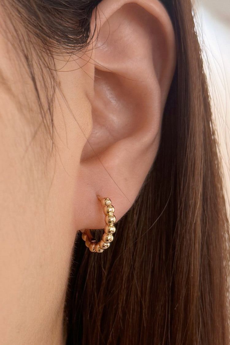 Hoop Earrings | Gold