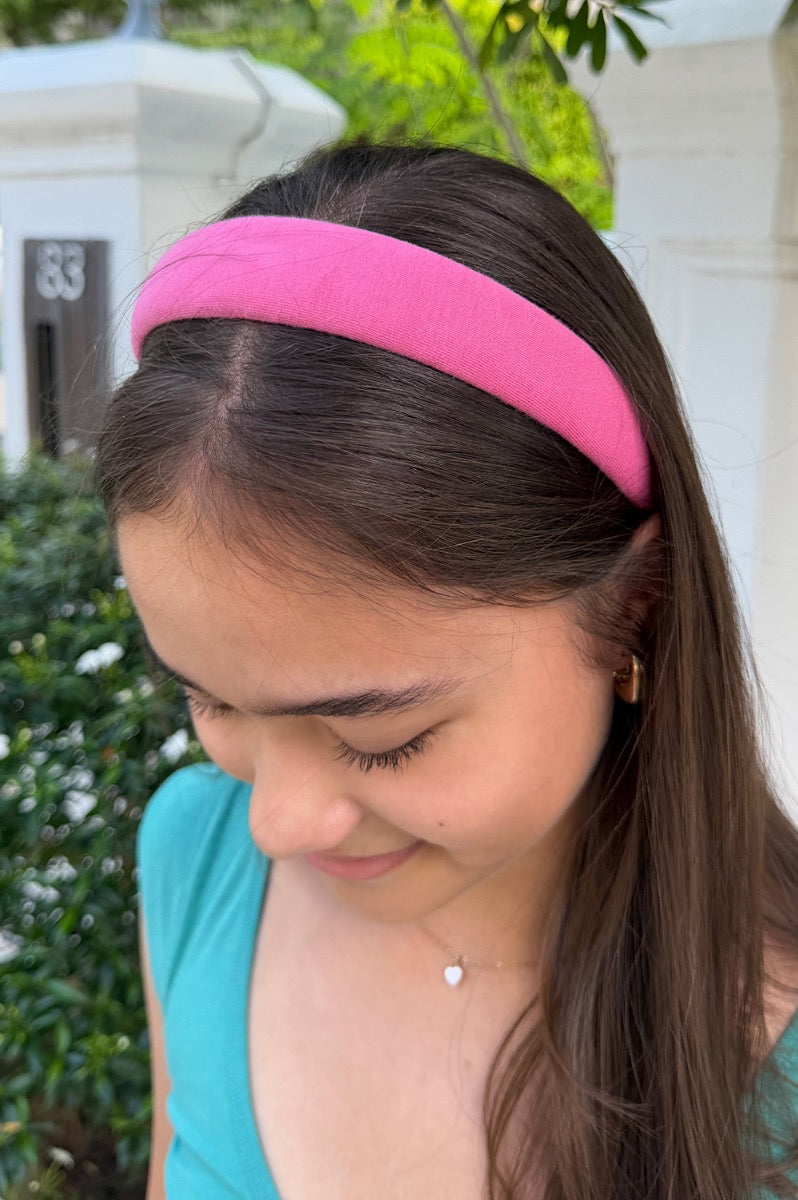 Solid Headband | Fucsia