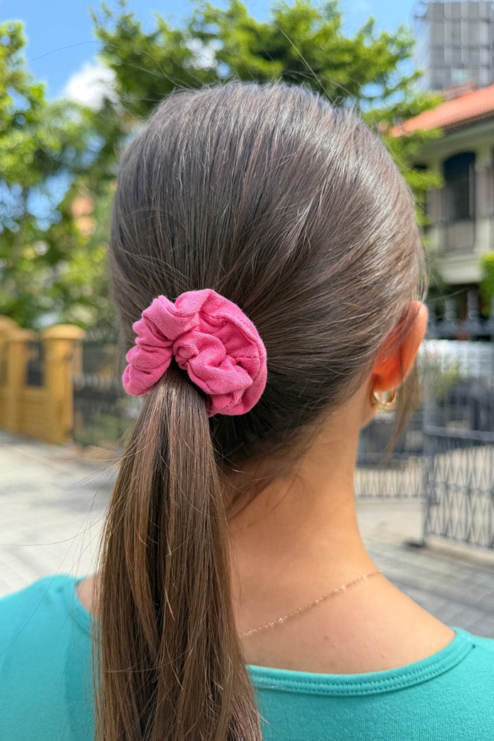 Fuchsia Scrunchie | Fuchsia