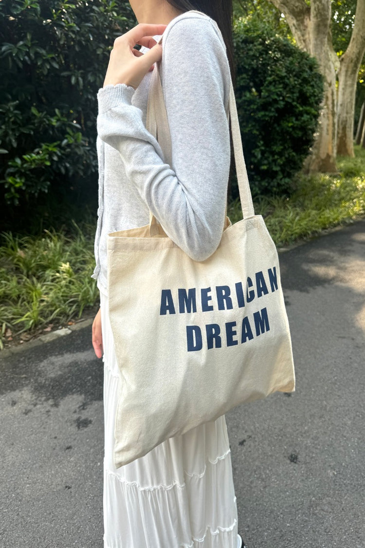 American Dream Tote Bag | Cream
