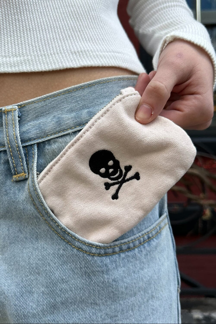 Skull Coin Purse | Pink