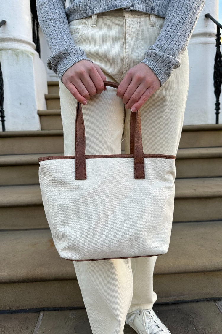 Canvas Tote Bag | Ivory