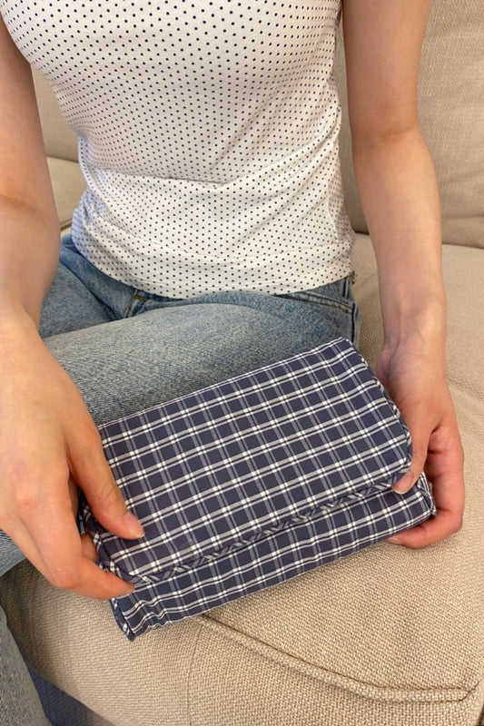 Navy Blue Gingham