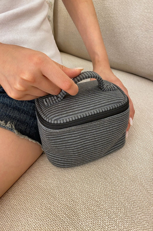 Grey And Charcoal Stripes