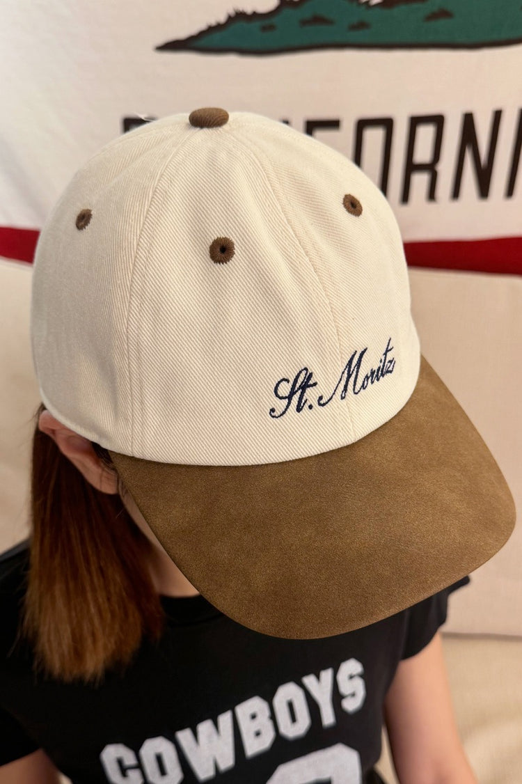 Katherine St.Moritz Baseball Cap | Beige