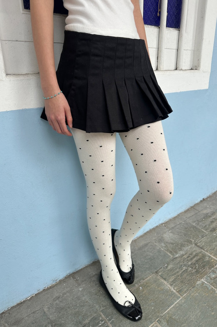 Polka Dots Socks | White