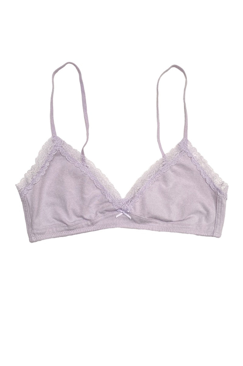 Lace Bra | Purplish-Grey