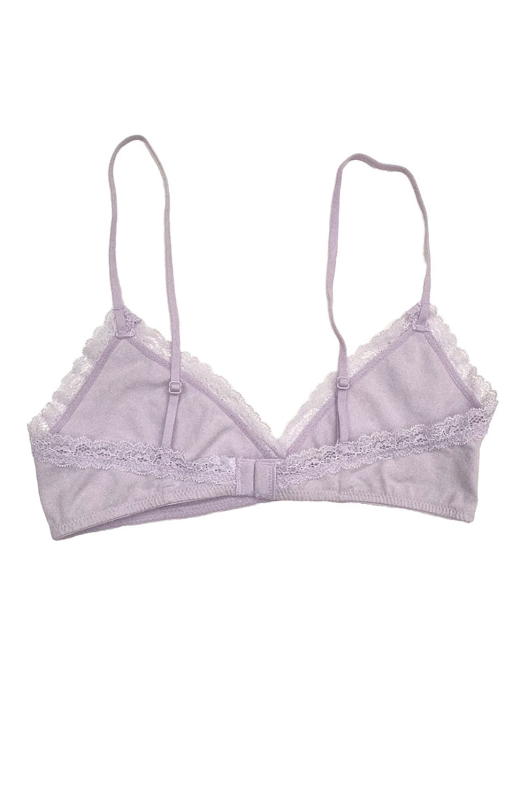 Lace Bra | Purplish-Grey