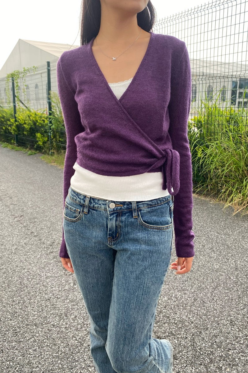 Coco Knit Top | Purple / XS/S