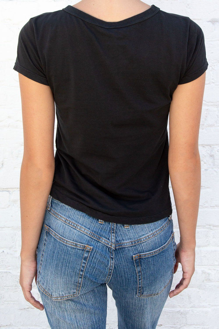 Hailie Thin Top | Black / XS/S