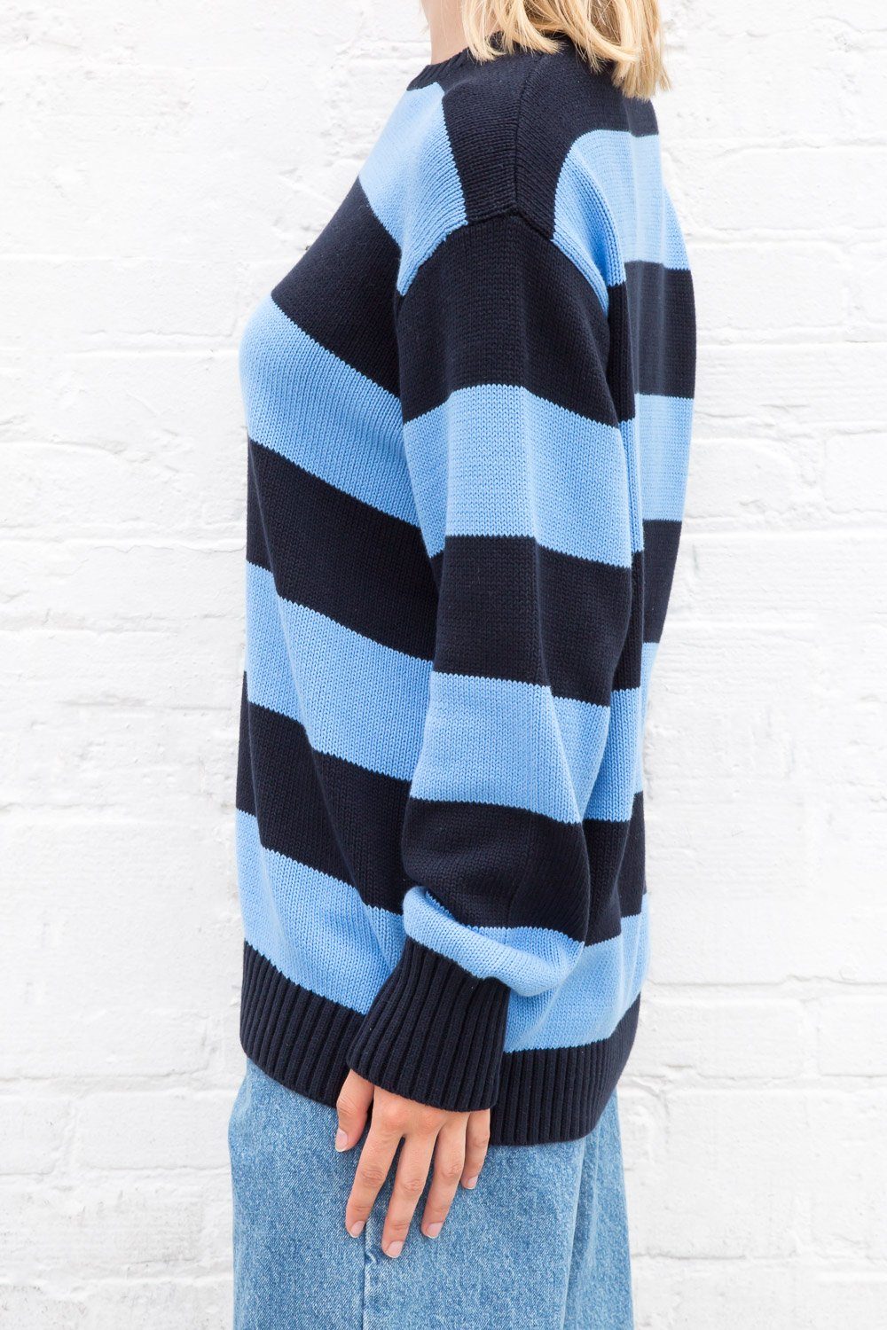 Multi Blue Stripes / Oversized Fit