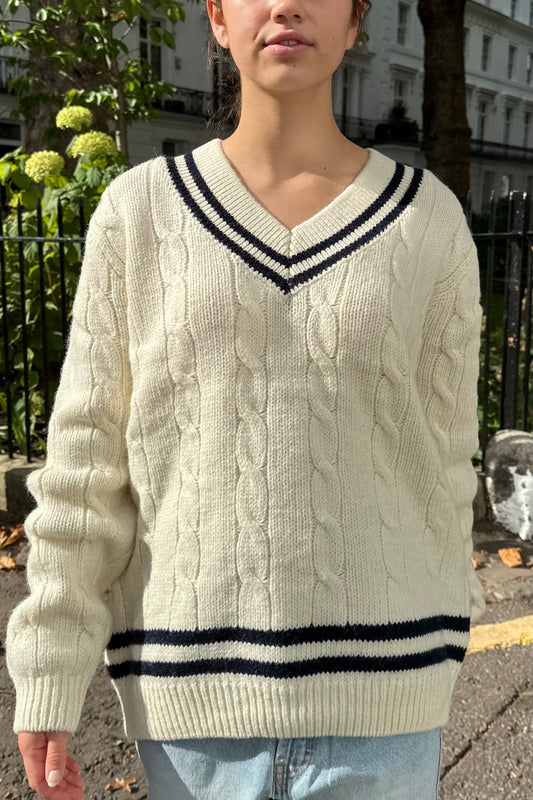 Ivory / Oversized Fit