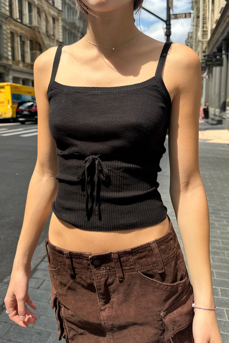 Sandra Top | Black / XS/S