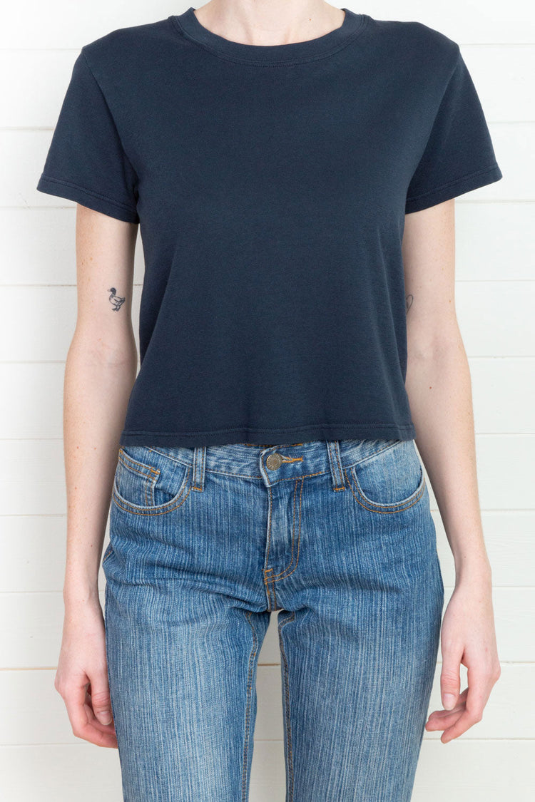 Chloe Top | Dark Navy / XS/S