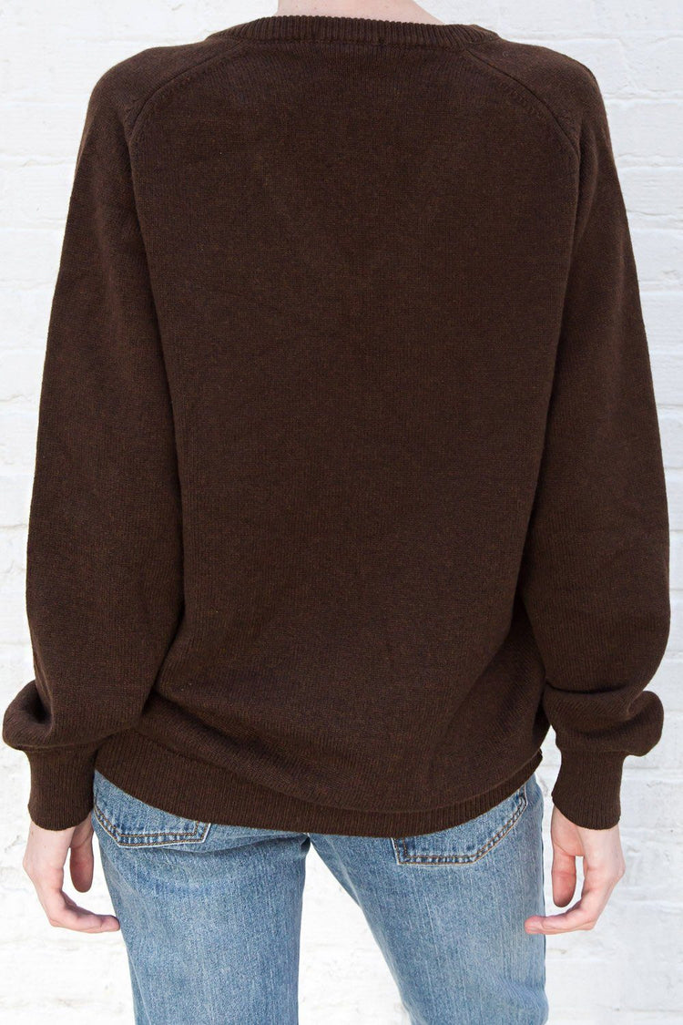 Georgia Wool Sweater | Brown / S