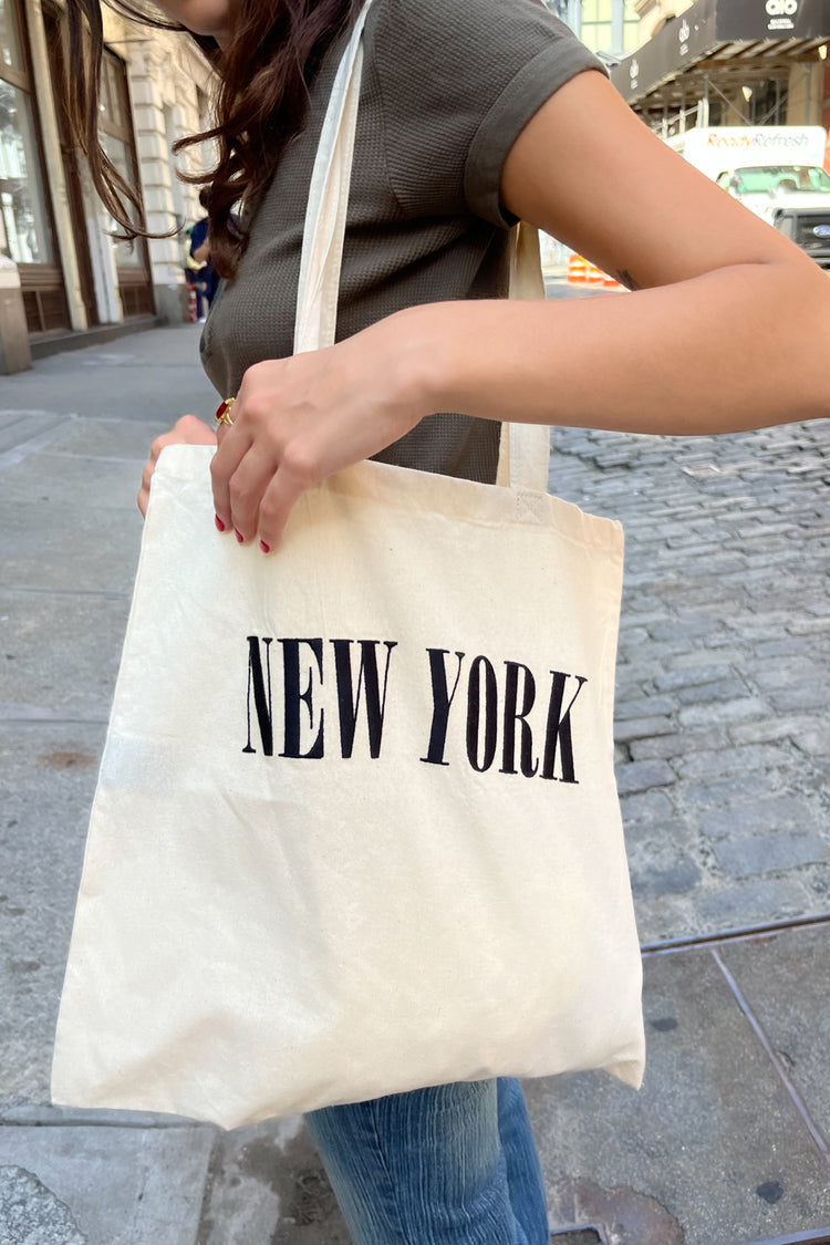 The New Yorker Tote Bag Everyday Tote Bag New Yorker Artist - Etsy