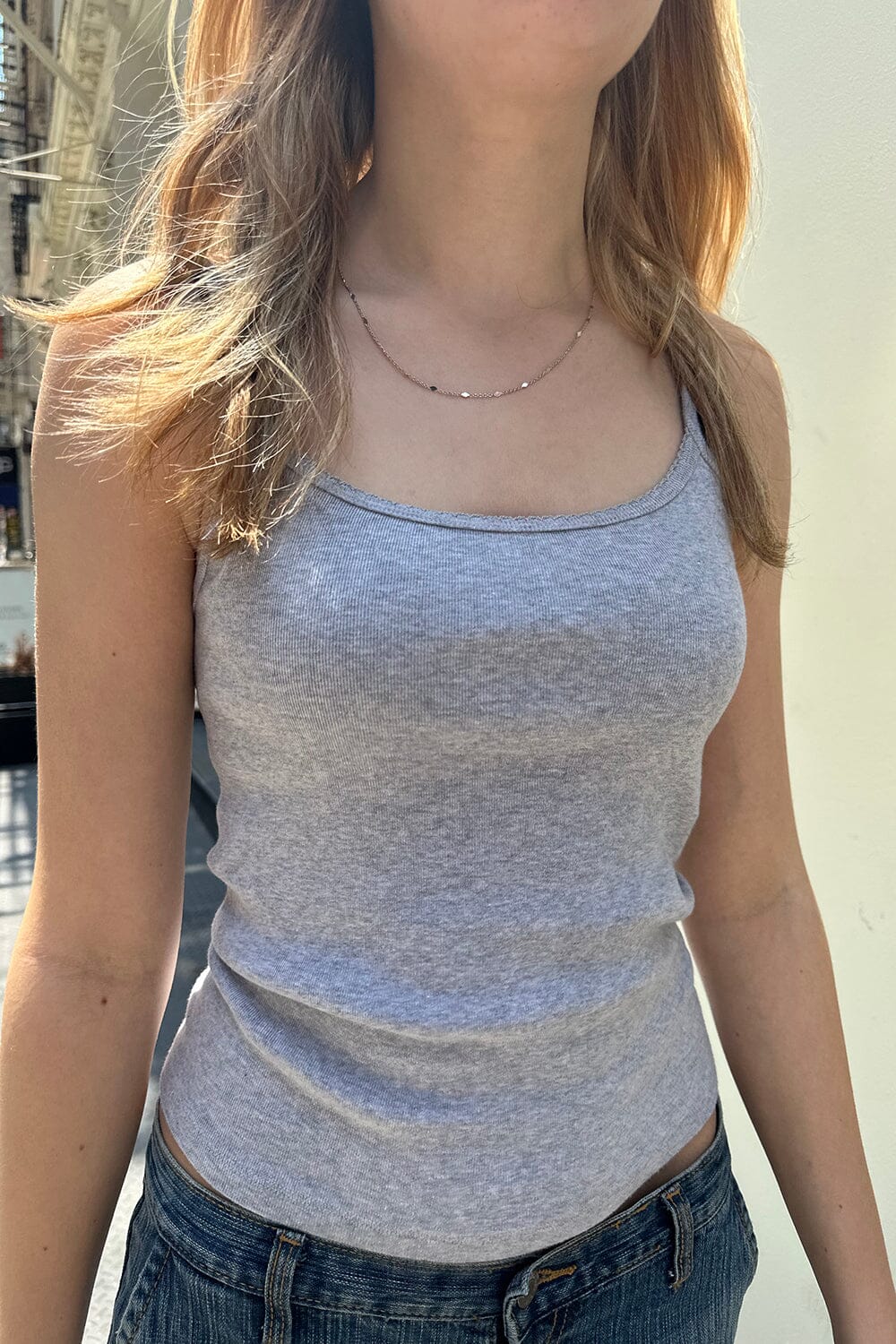 Skylar Scalloped Tank