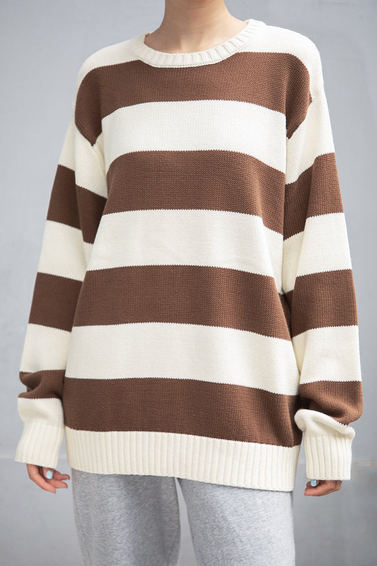 striped brianna sweater - Main Image